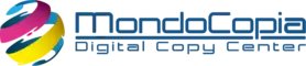 Logo Mondocopia orizzontale